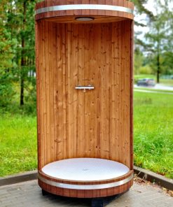 Thermowood buitendouche